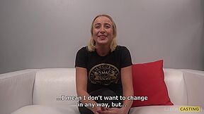 Blonde Beauty At Casting - Gianna Ray