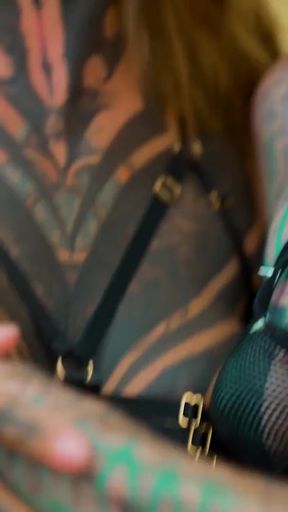 Two Alt Babes Stretch Their Asses with Freaky Alien Dildos   Clip 1