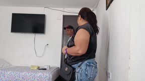 A Photoshoot with a Chubby, Big-bootied Latina Ends in a Hard and Delicious Fuck