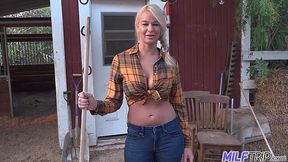 MILF Gets A Nice Fuck From The Village's Masseur