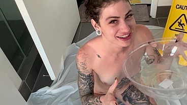 After shoot GoldenShower