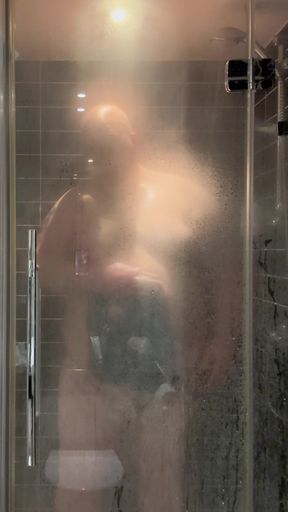 Masturbation in the Shower