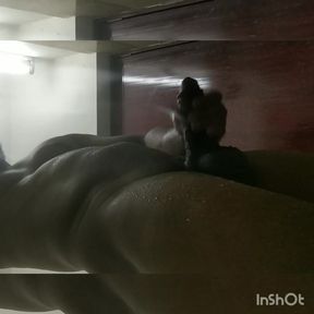 Hot Indian college boy masturbation in cold shower