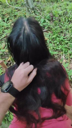 Outdoor Creampie for Horny Filipina (we Almost Got Caught)