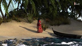 Assam&#039;s Archita Phukan Had a Great Fuck on Goa Beach