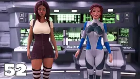 Elsies Sensual Encounter with a Curvy Alien Lover in Deep Space