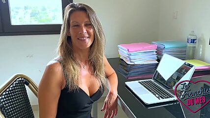 Milena, the fucking hot milf, can't get enough of big dicks