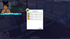 Two mature Sims fuck different guys in their house