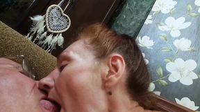 Big view blowjob POV cowgirl sound real moaning