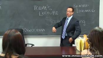 Veronica Radke's Classroom Seduction with Kurt Lockwood