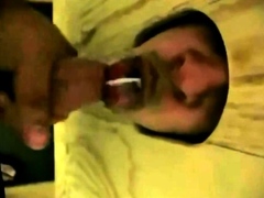 some glory hole bj cumshots