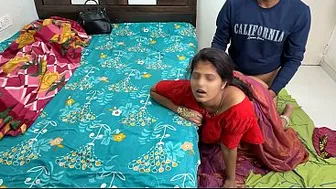 Komal kept getting fucked by her brother-in-law in front of her elder sister the whole night and started saying brother-in-law