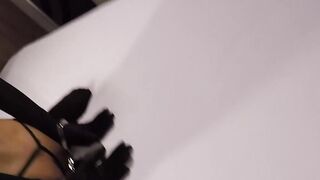 Handcuff Bondage BlowJob - FemBoy Sucks Big Dick And Swallows Load