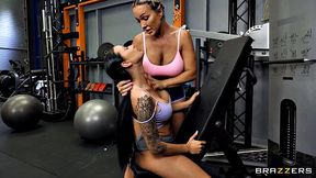 Scissoring Sweaty Slut