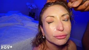 innocent milf julia north anally fucked and pissed on by bbc, 4k, atp, atm, rimming, piss, piss in ass