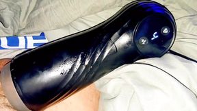 Celebrity Cory Bernstein Fucking a Blowjob Sex Toy, in Secret Step Daddy and Stepson Sextape with Huge Cumshot!