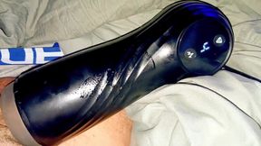 Celebrity Cory Bernstein Fucking a Blowjob Sex Toy, in Secret Step Daddy and Stepson Sextape with Huge Cumshot!