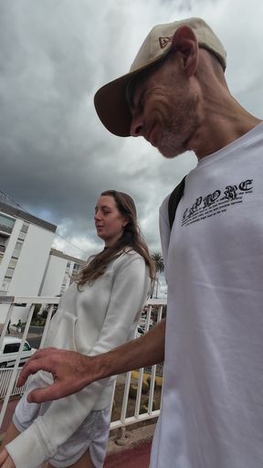 He's taking me home to give me that big daddy seeing to