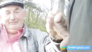 Grandpa in park 5