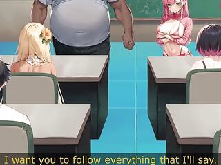 Sex education - Day 3 (S&M spank & thrall lesson)