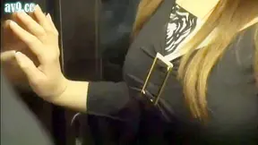 Busty Asian Beauty Begs in Heated Public Encounter – Crowd Ignored