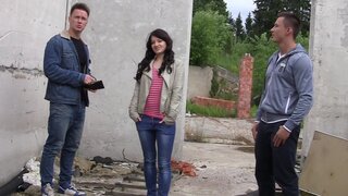 Men took babe to a quiet place to fool around for money