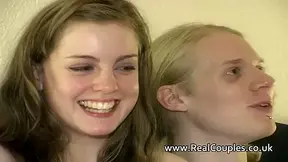 Real teen 18+ couple Beatrix Bliss and Drew