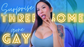 Surprise Threesome Gone Gay!