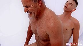 Old Fart Gets Fucked And With Jack Waters And Dale Savage