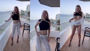 prete pour aller voir un premier show a ushuaia (ibiza) j ai adore, ...