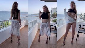 prete pour aller voir un premier show a ushuaia (ibiza) ❤j ai adore, ...