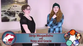 Lesbian lovers lose heated game of Mogadishu, strip down for steamy