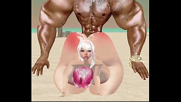 Follando nena en la playa