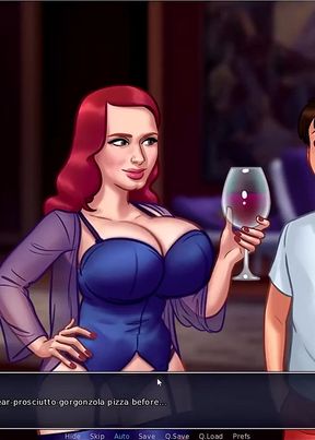 Summertime saga - Josephine gave Johannes a blowjob behind the counter ... Johannes fucked Tina