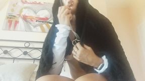 the nun is really vulgar! listen to what she says!