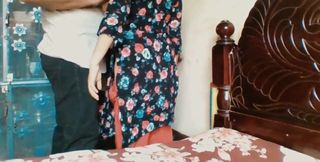 Indian Step Sister Surprised by Her Stepbrother
