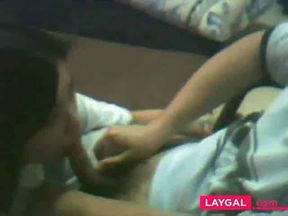 Singaporean Peifen Gives an Amateur Blowjob