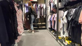 The Girl Worked Out the Purchase Right in the Locker Room