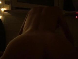 Consummate booty teen riding my rod