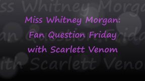 Fan Question Friday with Scarlett Venom - mp4