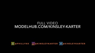 Kinsley Karter | Blowjob and Natural Big Tit Squirting Preview