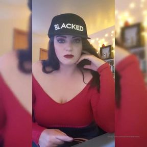 Anacondanoire educating betas on their place in the world on Skype ladyanacondahoa big black cock joi - Anacondanoire