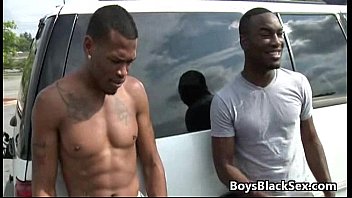 Muscular Black Dude Fuck White Gay Boy Hard - Blacks On Boys 05