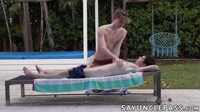 Nicholas Ryder joins twinks Dakota Lovell and Skylar Finchh in a hot sesh