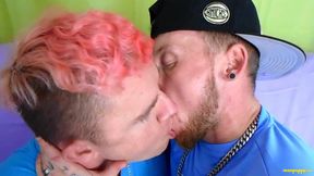 Hot Gay Kissing with Jc & Leo
