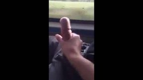 Big Dick Blowjob in a Bus