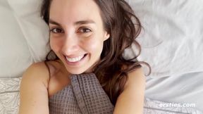 Ana Gets All Hot & Soapy in the Bathtub - Solo Female Masturbation with Big Tits