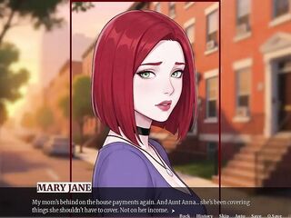 With Great Enjoyment #10 - Redhead Screw Session - Ai Toon Porn Game