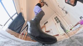 Lele's shoes socks smelly feet - full tutorial for you Jamie VR360