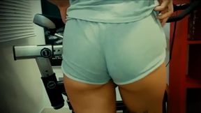 Big Facial and Cum in Mouth for athletic girl after fucking POV